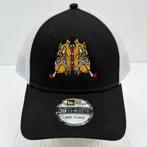 Lower Merion Ice‎ Hockey Pennsylvania Black Hat New Era 39Thirty Hat Cap Sz L/XL